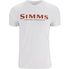 Simms Logo T-Shirt Pure White