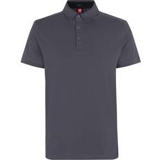 Jersey Polotrøjer ID Business Polo Med Stretch Jersey - Silver Grey