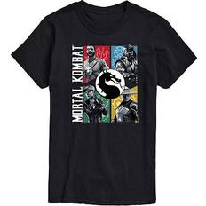 Clothing Novelty Mens Short Sleeve Mortal Kombat Graphic T-Shirt, X-large, Black (X-large)