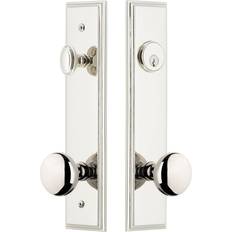 Door Hardware & Fittings Grandeur Carre Single Cylinder Keyed Entry Set 11.0 H x 2.5 W x 2.25 D