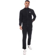 Full-Zip Tracksuit Black