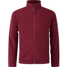 Rød Trøjer ID Active Fleece Cardigan - Bordeaux