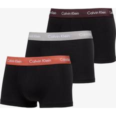 Calvin Klein Pack Low Rise Trunks Cotton Stretch Black