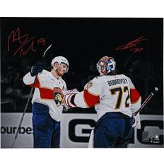 Fanatics Authentic Sergei Bobrovsky & Matthew Tkachuk Florida Panthers Autographed 2024 Stanley Cup Champions 16" x 20" Post-Game Celebration Photograph