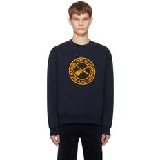 A.P.C. Navy Boxy Guitare Poignard Sweatshirt