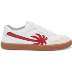 Palm Angels Sko Palm Angels New leather sneakers men Leather/Leather/Artificial Leather/Artificial Leather/Polyester White