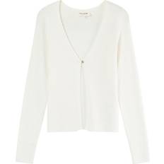 Viscose Cardigans Grace & Mila Women's Cardigan Mademoiselle - Blanc