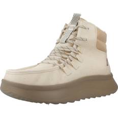 Hey Dude Boots Hey Dude Wendy Peak Apres Coated Twill Women's Boots Ivory