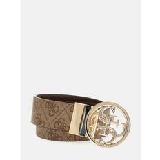 Guess Bælte Noelle - Mørkebrun/Guld