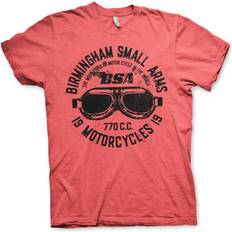 Bekleidung BSA Birmingham Arms Goggles T-Shirt Red-Heather