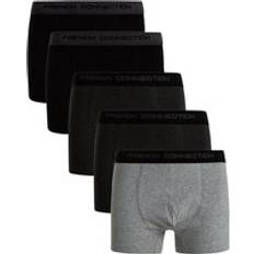 French Connection Men's Underwear French Connection Pack Cotton Boxers Charcoal