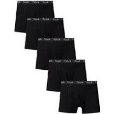 French Connection Men's Underwear French Connection Pack FCUK Cotton Boxers Black