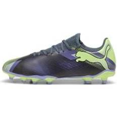 Grey - Unisex Football Shoes Puma Future 7 Play Firm Ground Football Boot - Blue