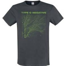Amplified Type o Negative: Green Tree Vintage Charcoal t Shirt