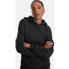 Urban Classics Mies Vaatteet Urban Classics Ladies Fluffy Hoodie Hooded sweater black