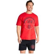 Manchester United FC Short Pyjama Set Red