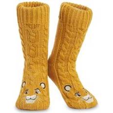 Disney Socks Disney Lion King Fluffy Socks Orange One