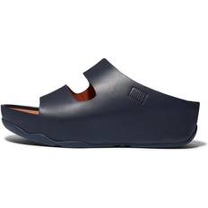 Fitflop Slides Fitflop SHUV Two-Bar Leather Slides, Outlet