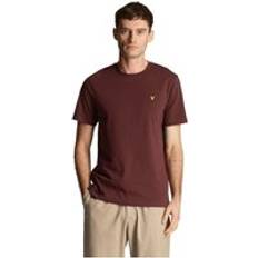 Lyle & Scott Plain T-Shirt Burgundy