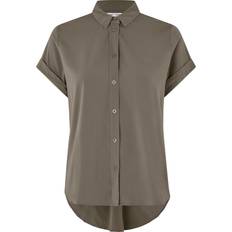 Samsøe Samsøe Dam Skjortor Samsøe Samsøe Majan SS Shirt - Bungee Cord