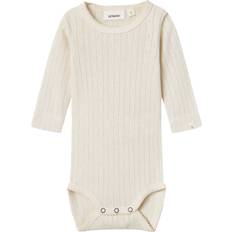 Elastane Bodysuits Name It Long Sleeved Romper