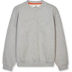 Mads Nørgaard Sweatere Mads Nørgaard Organic Sweat Atli Sweatshirt, Light Grey Melange