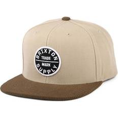 Brixton Kepsar Brixton Beige Snapback Keps Oath III - Khaki/Sepia Snapback