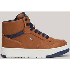 Tommy Hilfiger Vrouw Schoenen Tommy Hilfiger Halfhoge Vetersneaker