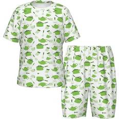 Children's Clothing Buewutiry Key Maxway, Toddler Boys Girls Pajamas Kitchen Utensiles Cooking Pots Soft Comfort Kids Pajamas Short Sleeve Sleepwear Pjs Set