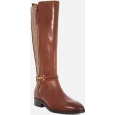 Dune London 'Taylyn' Leather Knee High Boots Tan