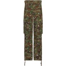 Multicolore Pantaloni After Pray Military Camo Cargo Pants in Multi. S