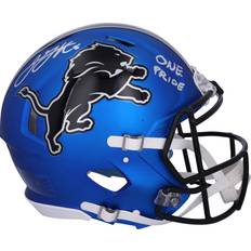 Fanatics Authentic Jared Goff Detroit Lions Autographed 2024 Riddell Alternate Speed Authentic Helmet with "One Pride" Inscription