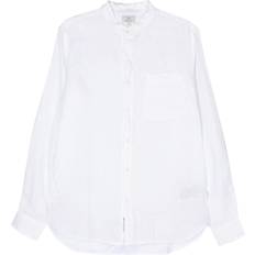 Woolrich Band Collar Linneskjorta Med Bandkrage
