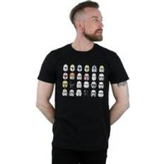 Kleding Star Wars Trooper Helmets T-Shirt Black