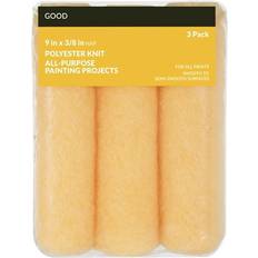 Good 9 x 3/8 in Knit Polyester Cover 3 Pack Roller