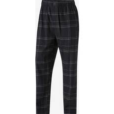 Flanell Pyjamasar Calvin Klein Cotton Flannel Pyjama Pants Black