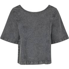 Global Funk Dame Overdele Global Funk Ananea-G Bluse, Demon Grey