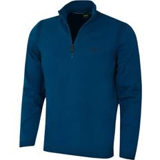 HUGO BOSS Pullover reduziert HUGO BOSS (XL, Open Blue) Mens Ever-X Cotton Stretch Knit 1/4 Zip Golf Sweater