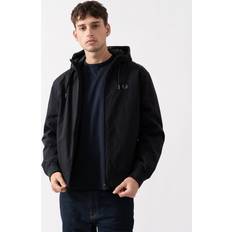 Fred Perry Jackets Fred Perry Men's Mens Hooded Brentham Jacket Black 42/Regular