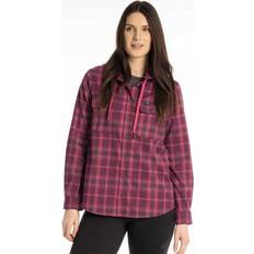 Vêtements Klim Ginny Mountain, hooded shirt women color: Purple/Pink