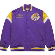 Mitchell & Ness M&N Heavyweight Satin Jacke NCAA Louisiana State University