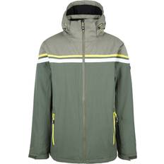 Men - Multicoloured - Skiing Clothing Trespass Dexy Ski Jacket Dark Green