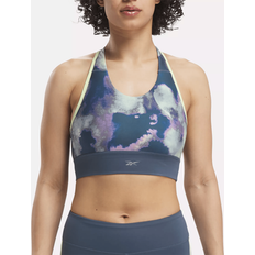 Reebok Underwear Reebok Women's Running Allover Print Bra in Blue