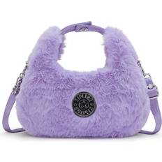Kipling Handbags Kipling Crossbody Bag Kevin Soft Fur Lilac Purple Small Woman 100% Polyester
