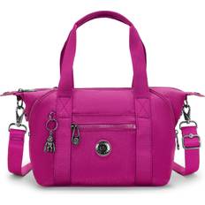 Kipling Handbags Kipling Shoulder Bag Art Mini Fuchsia Night Pink Small Woman 100% Polyamide