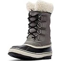 Fabric - Women Boots Sorel Winter Carnival Boot - Quarry/Black