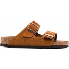 Birkenstock Arizona buckle-fastened sandals women Leather/Suede/Cork/Polyethylene Regular Brown