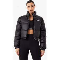 Short Puffer Jacket Black