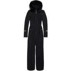 Balenciaga Jumpsuits & Overalls Balenciaga Ski Fitted Jumpsuit Black Women's Polyamide