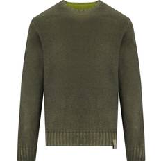 BOB BRADLEY GREEN REVERSIBLE CREWNECK SWEATER